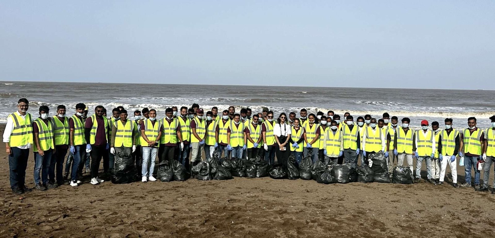 Drishti Foundation Trust Leads the Way in Ubhrat Beach Cleaning Drive 2025